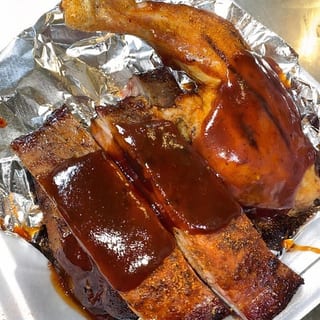 Southern BBQ Rib & Chicken Platter