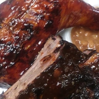 Rib Tip & Chicken Platter